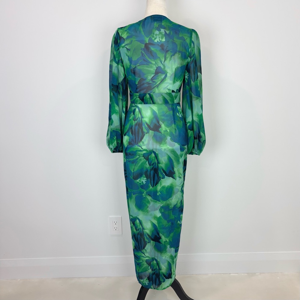 Runaway Calista green floral dress - Picture 6 of 8